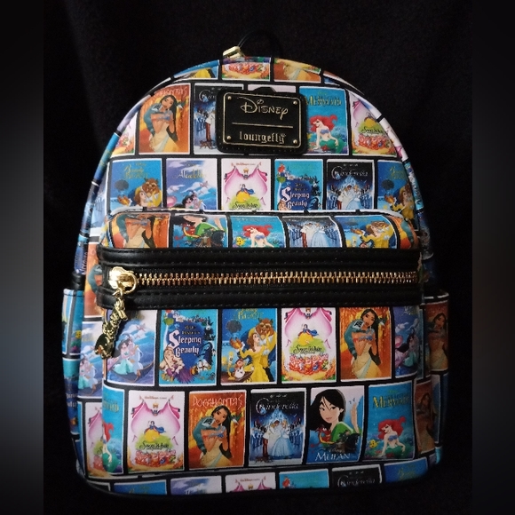 Loungefly Bags Disney Vhs Exclusive Loungefly Mini Backpack Poshmark